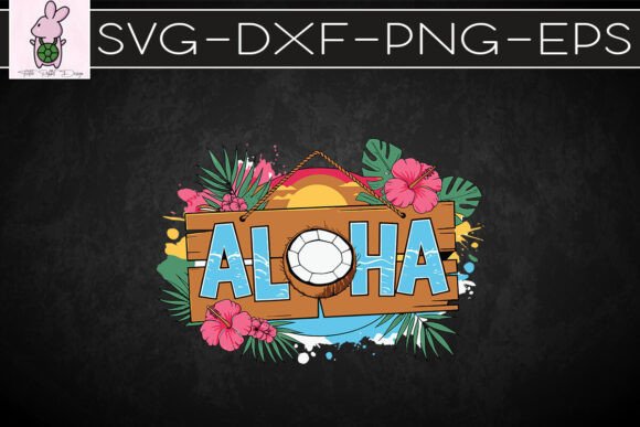 Aloha Sublimation Hello Summer SVG: Graphics & Crafts for Campaigns