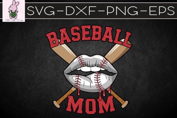 Baseball Mom Sports Mama SVG: Graphics for Local Branding