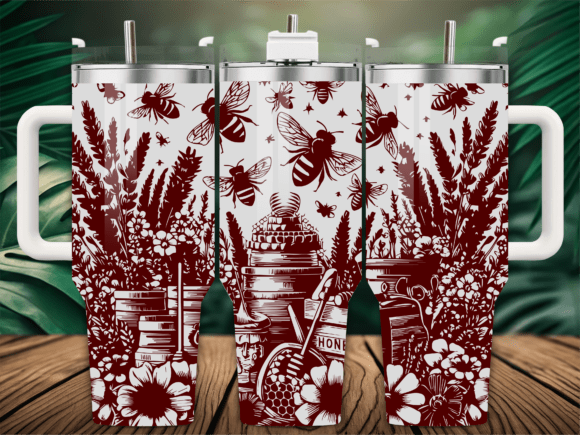 Beekeeper Tumbler Wrap Graphics for Crafters