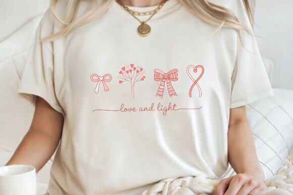 Love and Light Valentine T-shirt PNG: A Hands-On Design Review