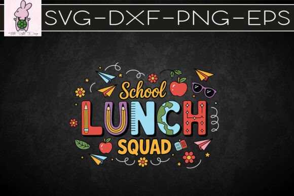 Lunch Lady Graphics & Crafts for Editorial Design