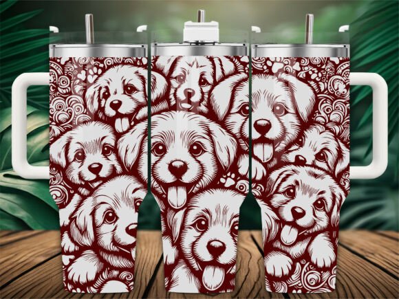 Puppy Love Face Tumbler Wrap: A Designer's Review